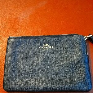 Black Coach wristlet